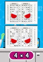 Vorschau - Arbeitsblätter - Chemische Elemente Sudoku aus dem Periodensystem - Seite 1