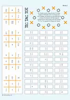 Vorschau - Arbeitsblätter - Multiplikation von Brüchen - SPIEL - Seite 3