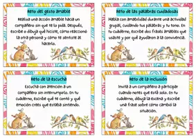 Vista previa - Tarjetas / Manipulativos - Tarjetas Activa tu empatía en el aula - página 2