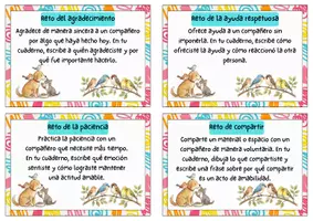 Vista previa - Tarjetas / Manipulativos - Tarjetas Activa tu empatía en el aula - página 3