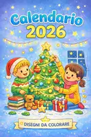anteprima - Materiale di supporto/inclusione - Calendario 2026 da colorare! - Pagina di copertina