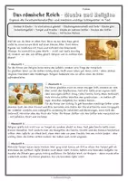 Vorschau - Arbeitsblätter - Religion im alten Rom – Götter, Rituale und Alltagsglaube - Seite 1