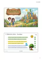 Vorschau - Unterrichtsreihen - Lernziele zur Unterrichtseinheit - Grundlagen natürliche Zahlen. - Seite 2