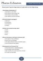 Vorschau - Arbeitsblätter - Ägypten und seine Pharaon*innen - Die 8 bedeutendsten Herrscher*innen des alten Ägyptens - Seite 1