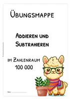 Vorschau - Arbeitsblätter - Schriftliches Addieren und Subtrahieren im Zahlenraum 100 000 – Arbeitsblätter, Übung & Training mit Lösungen - Seite 2
