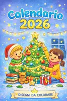 anteprima - Materiale di supporto/inclusione - Calendario 2026 da colorare! - Pagina 2