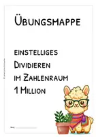 Vorschau - Arbeitsblätter - Schriftliches Dividieren im Zahlenraum 1 Million – Arbeitsblätter, Übungsmappe & Lösungen - Seite 2