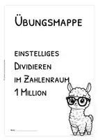 Vorschau - Arbeitsblätter - Schriftliches Dividieren im Zahlenraum 1 Million – Arbeitsblätter, Übungsmappe & Lösungen - Seite 3