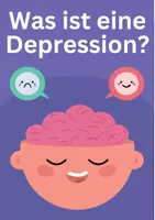 Vorschau - Arbeitsblätter - Depression – Ursachen, Symptome und Behandlungsmöglichkeiten - Deckblatt