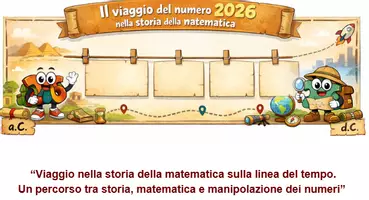 anteprima - Programmi scolastici / Materiali per docenti - La storia della matematica sulla linea del tempo - Pagina di copertina