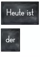 Vorschau - Präsentationen/Tafelbilder - Dauerkalender inkl. Wetterstation - Kreideoptik mit Chalkys - Seite 3
