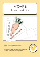 Vorschau - Mal- und Bastelvorlagen - Osterbasteln für die Grundschule: 4 kreative Bastelideen - Seite 1