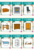 Aperçu - Apprentissages en autonomie - Vocabulaire - Dans la maison - Page 1