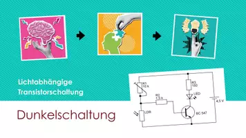 Vorschau - Arbeitsblätter - Dunkelschaltung + Hellschaltung KOMPAKT / Aufbau + Funktionsweise + Vergleich / Mit Arbeitsblatt zur Sicherung und Vertiefung! inkl. Musterlösungen - Seite 1