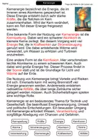Vorschau - Arbeitsblätter - Kernenergie | Lückentext | Physik | Kernphysik - Seite 2