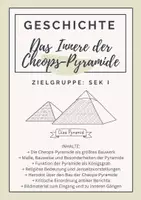 Vorschau - Arbeitsblätter - Das Innere der Cheops-Pyramide - Deckblatt