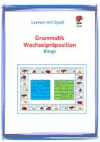 Vorschau - Spiele - Wechselpräpositionen - Bingo - Deckblatt