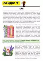 Vorschau - Arbeitsblätter - Literaturformen Gruppenarbeit: Lyrik, Epik, Dramatik & Essay - Seite 3