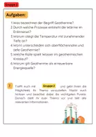 Vorschau - Stationenlernen - Geothermie Gruppenarbeit: erneuerbare Energien - Seite 2