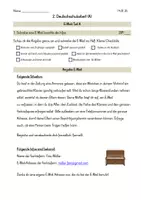 Vorschau - Test - Schularbeit Deutsch E-Mail und Grammatikteil - Seite 1