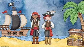 Vorschau - Präsentationen/Tafelbilder - Einführung Lernwörter - Piratenthema - Seite 3