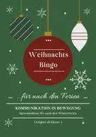 Vorschau - Arbeitsblätter - Weihnachtsbingo - Deckblatt
