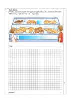 Vorschau - Arbeitsblätter - Mathe-Probe Kl. 4 - Schriftl. Division, Rechnen mit Geld, Bruchzahlen - Seite 3