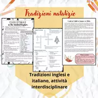 anteprima - Esercizi - Christmas in UK e Italia–Lettura e confronto interculturale - Pagina di copertina