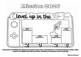 anteprima - Materiale di supporto/inclusione - Mission 2026: Level up! - Pagina 1