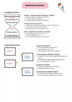 Vorschau - Arbeitsblätter - Argumentative Essay (Struktur & Sentence starters) - Seite 3