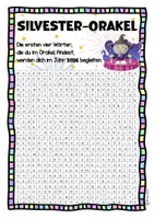 Vorschau - Anderer Materialtyp - Silvester-Neujahrs-Orakel / Jahresausblick / Kl. 3-8 / fertig zum Drucken - Seite 3
