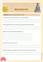 Vorschau - Arbeitsblätter - Buddhismus - Seite 3