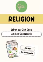 Vorschau - Arbeitsblätter - Am See Genezareth - Leben zur Zeit Jesu - Deckblatt