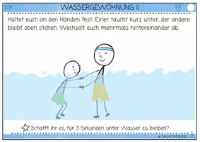 Vorschau - Stationenlernen - SCHWIMMUNTERRICHT in der Grundschule - Stationskarten zur Wassergewöhnung II (Sportunterricht) - Seite 2