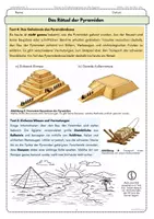Vorschau - Arbeitsblätter - Das Rätsel der Pyramiden AB5 Bedeutung & Bau Arbeitsblatt - Seite 2