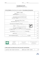 Vorschau - Test - Orange Line 5 Unit 2 Vokabeltest / vocabulary test (Way in & Station 1) - Deckblatt