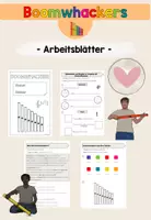 Vorschau - Arbeitsblätter - Boomwhackers - Arbeitsblätter zur Einführung - Deckblatt
