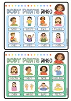 anteprima - Programmi scolastici / Materiali per docenti - Body parts (Bingo + Flashcards) - Pagina 3