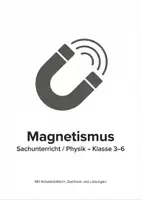 Vorschau - Arbeitsblätter - Magnetismus – Komplettes Unterrichtspaket (Klasse 3–6) - Deckblatt