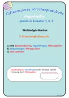 Vorschau - Arbeitsblätter - Differenzierte Forscherprotokolle für mehr Selbstständigkeit beim Experimentieren - Klasse 2 bis 4 in allen Lineaturen - Sprachsensibel in je 3 Schwierigkeitsgraden - Kompetenzorientiert - Seite 3
