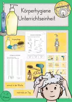Vorschau - Stundenentwürfe - Körperhygiene Körperpflege Unterrichtseinheit - Deckblatt
