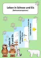 Vorschau - Stundenentwürfe - Leben in Schnee und Eis (Reihentransparenz) - Deckblatt