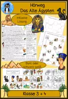 Vorschau - Arbeitsblätter - Altes Ägypten - Deckblatt