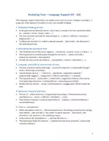 Vorschau - Merkblätter - Analyzing Tone in a Literary Text – Language Support | Scaffolds (EF / Q1 / Q2) - Seite 1