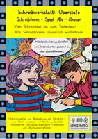 Vorschau - Arbeitsblätter - Schreibwerkstatt - Oberstufe: Lernspiel - Deckblatt