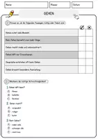 Vorschau - Arbeitsblätter - Gehen Sport Lesetext mit Richtig Falsch Multiple Choice und Offenen Fragen - Seite 2
