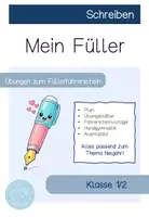 Vorschau - Unterrichtsreihen - Mein Füller - Übungen und Füllerführerschein - Deckblatt