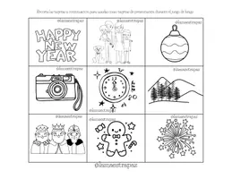 Vista previa - Hojas de trabajo - Bingo para después de las vacas de Navidad, ENERO - página 2