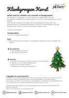Voorbeeld - Kerst - Klankgroepen - Pagina 1