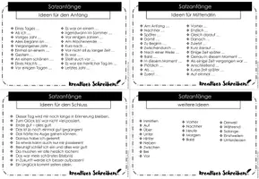 Vorschau - Merkblätter - Kreatives Schreiben: Hilfekiste - Seite 3